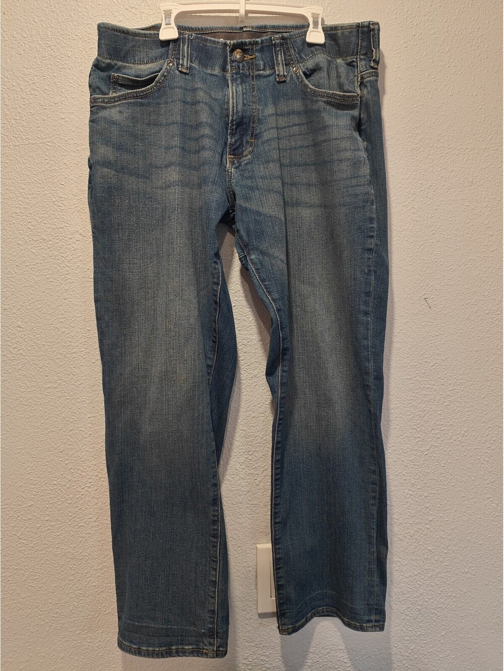 Lee Men's Blue Straight Leg Jeans